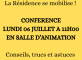 Pendant les vagues de chaleur, la Résidence se mobilise ! Les Templitudes 